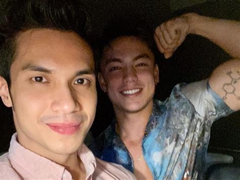 Alex Diaz reconciles with online fitness Coach Miguel Chanco .